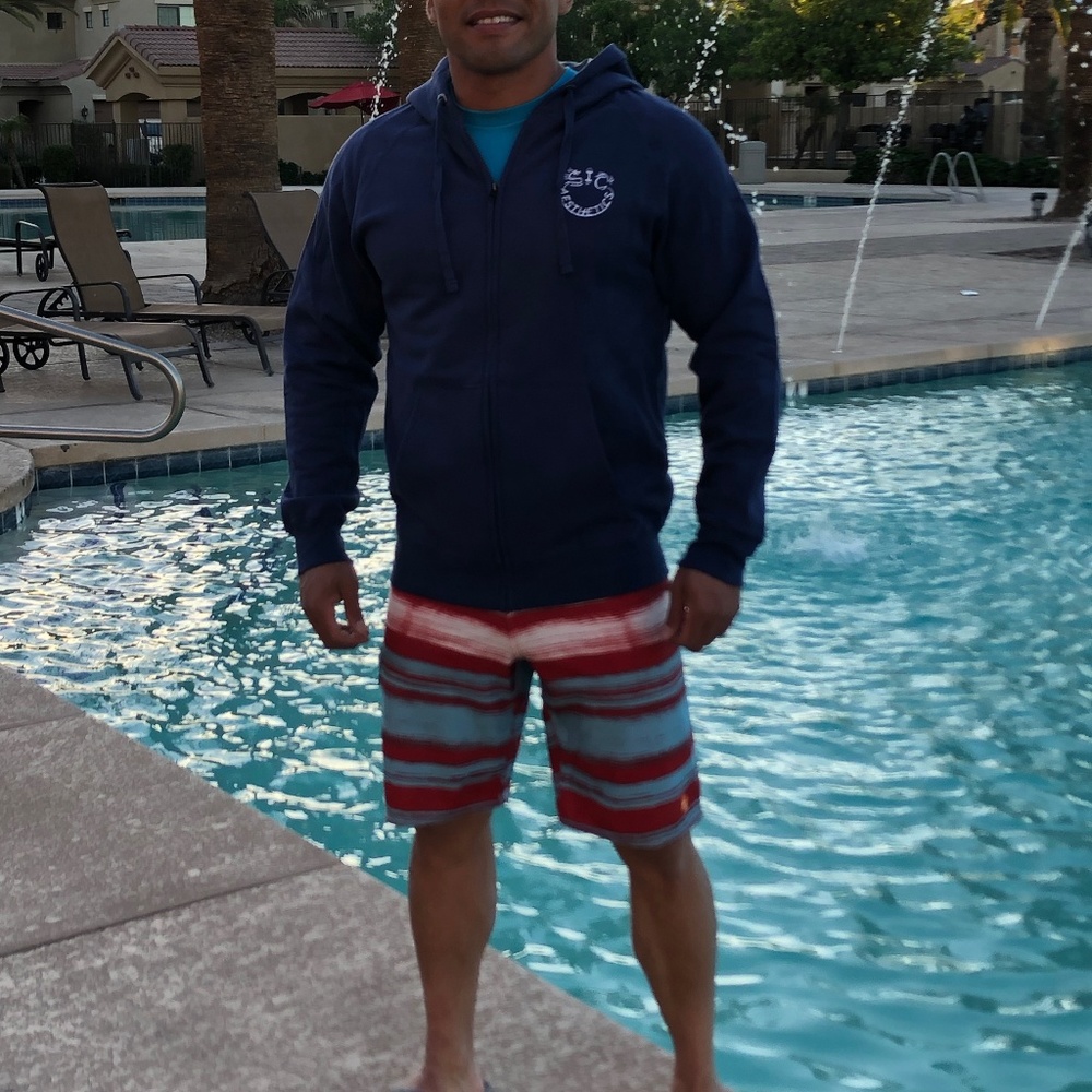 Men's SIC Two-Toned Full Zip Sweatshirt